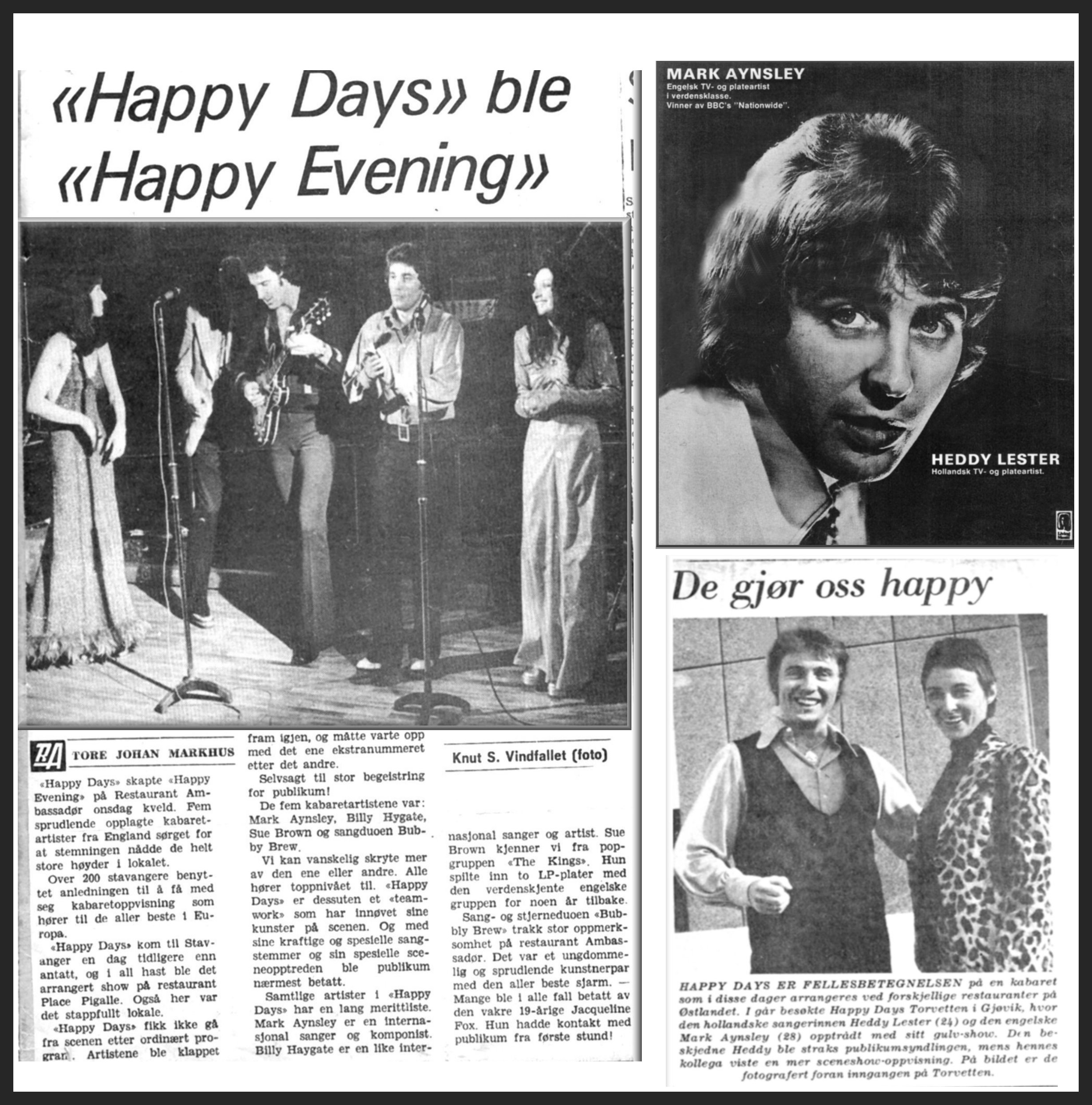 Happs Days Norway Tour