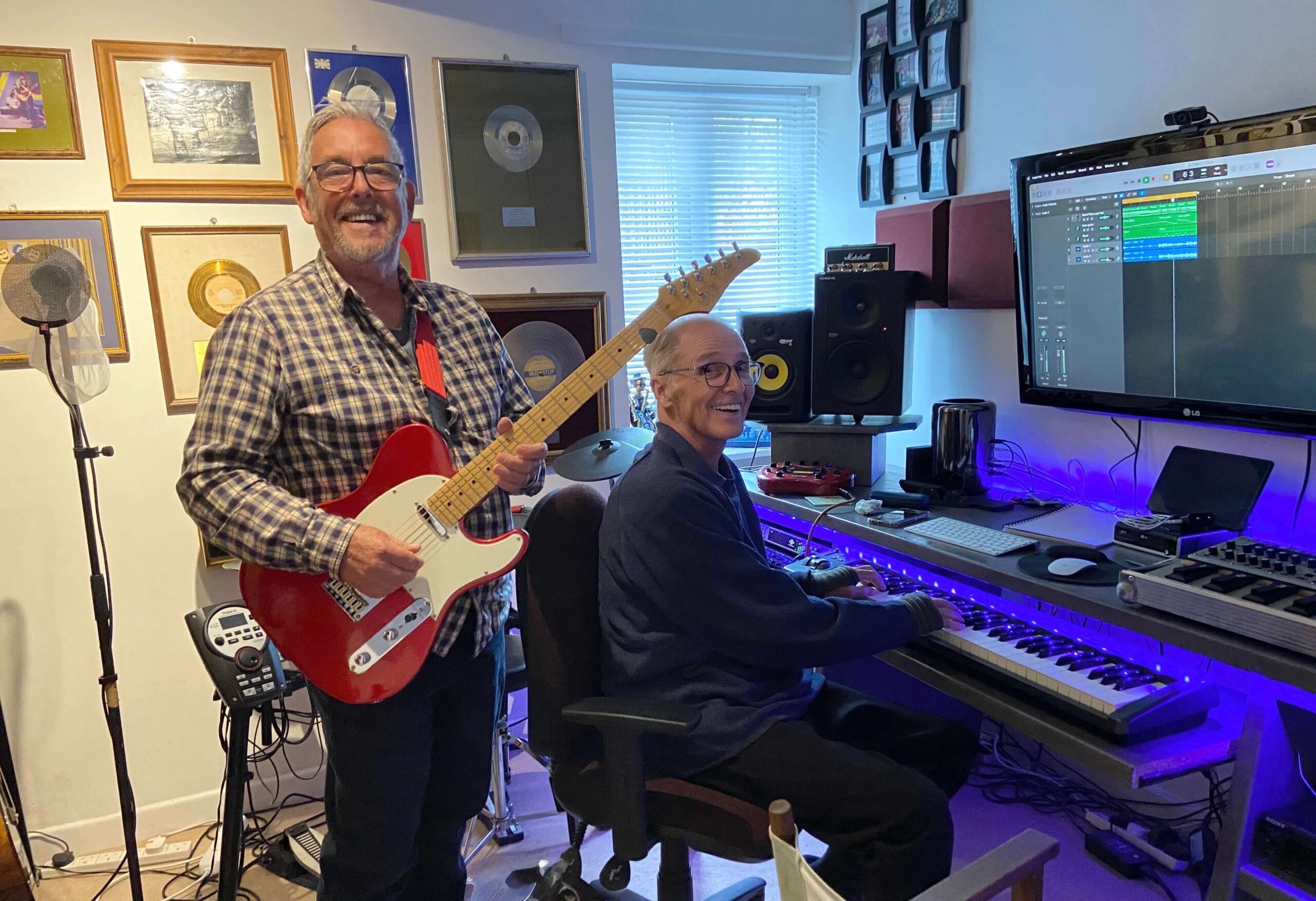 Image of the Chris & Mark in studio