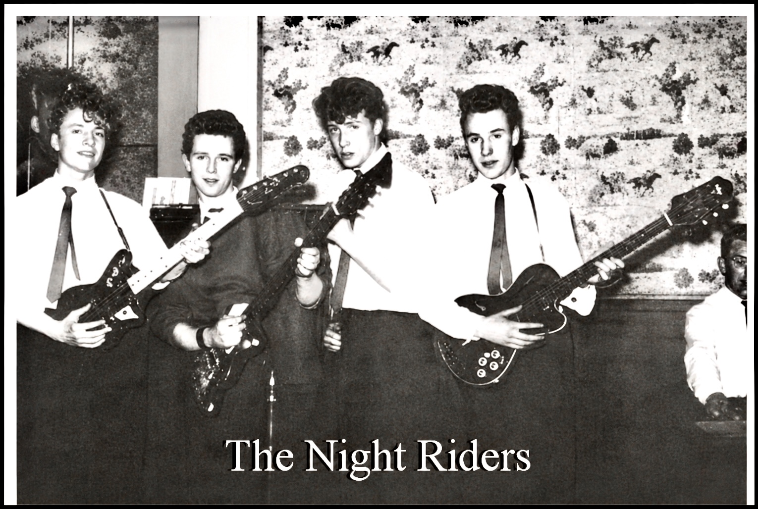 "The Nightriders"playing at the Zetland Hotel Redcar Teeside 1960/61